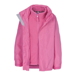 Wholesale Baby Pink 3 in 1 Waterproof Jacket