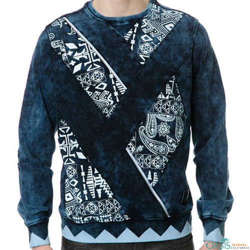 blue crewneck sweatshirts manufacturer