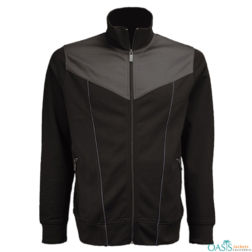 COOL BLACK AND GREY SPORTS JACKET