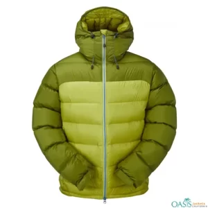 Green Hooded Mountain Jacket