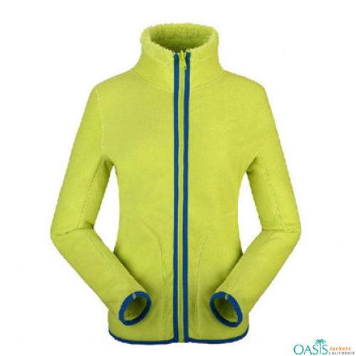 Neon Style Fleece Jacket