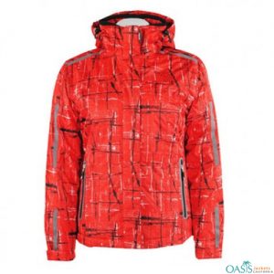 Rugged Red Ski Jacket
