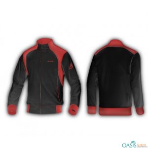 Sporty Red Lifestyle Jacket