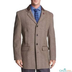 Tailored Light Brown Coat