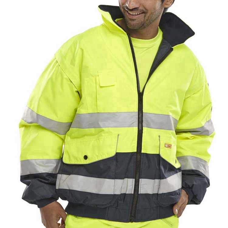 Wholesale Lime Green Safety Jacket