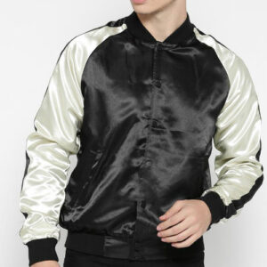 wholesale black satin jacket manufacturer