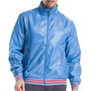 wholesale bonding blue sports jacket
