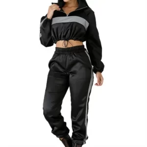 Wholesale Classic Black Women Tracksuit