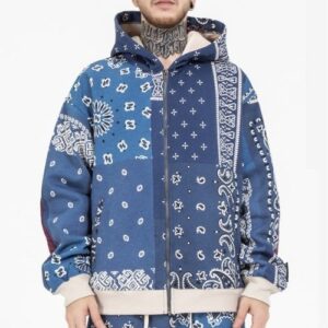 Wholesale Classic Printed Hooded Jacket Manufacturer