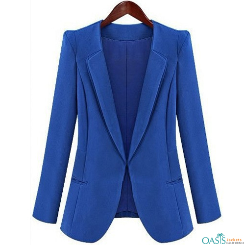 Wholesale Royal Blue Women’s Suit Jacket Manufacturer & Suppliers
