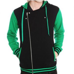 Wholesale Green Soothing Varsity Jacket