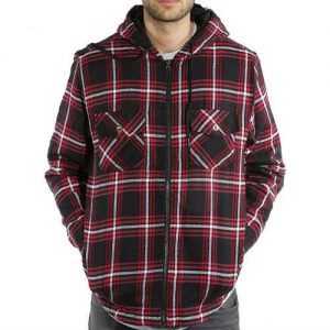 Wholesale Hooded Flannel Jacket