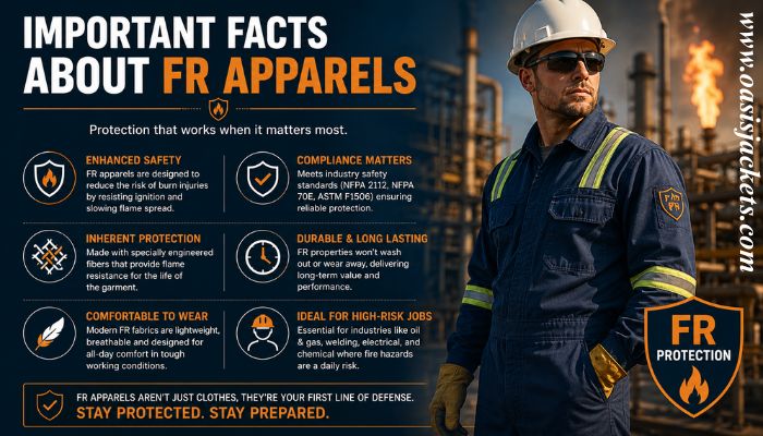 Important Facts About FR Apparels fire-resistant garments suppliers