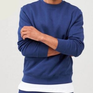 casual blue sweatshirt supplier