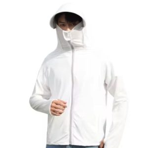 wholesale men sun protective full zip jacket manufacturer