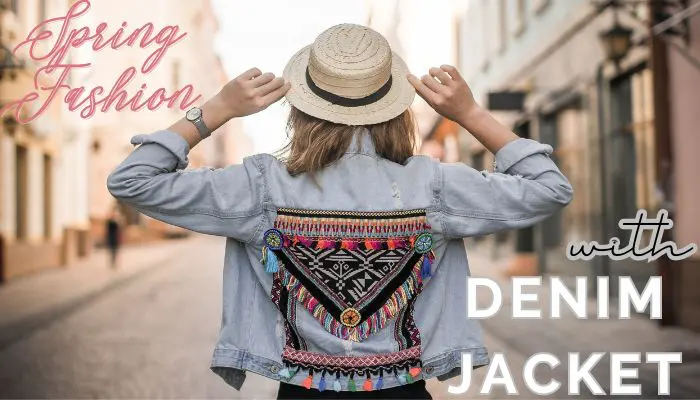 Spring Style Tips with Printed Denim Jackets wholesale denim jackets manufacturer