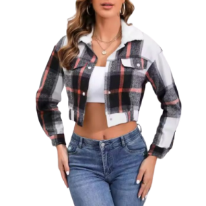 long sleeve flannel shirt jacket vendors
