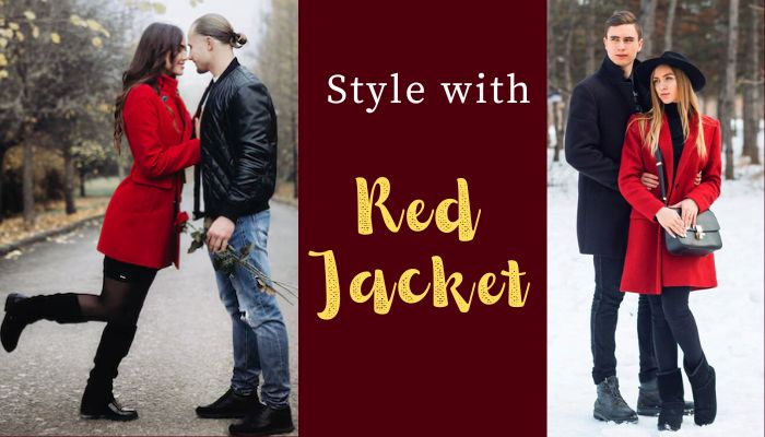 Style with Classic Red Jackets for Valentine's Day V-day red jackets suppliers