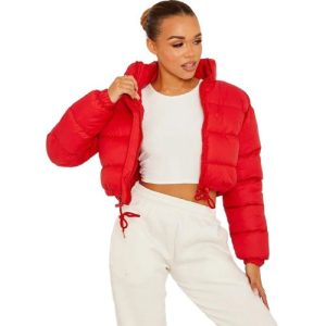 crop puffer jackets suppliers