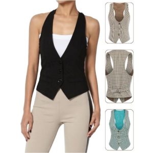 sleeveless v-neck suit vests suppliers