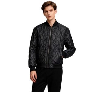 black bomber jacket manufacturer