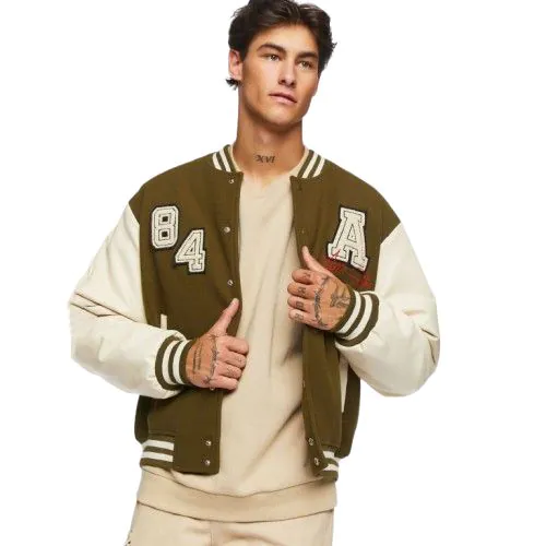 bulk custom varsity jacket vendor