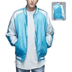 color block satin jackets suppliers