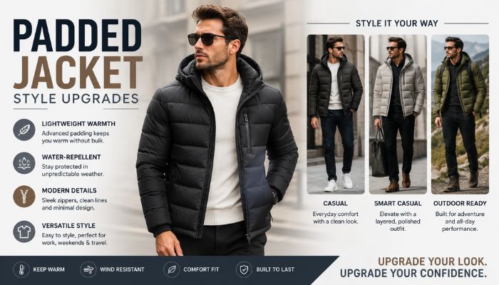 2026 Padded Jacket Style Upgrades bulk padded jackets suppliers