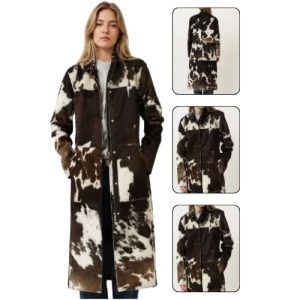 wholesale long leather coat suppliers