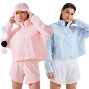 long sleeve hooded sun protection jacket suppliers
