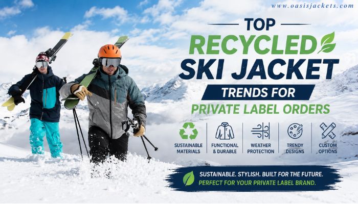 wholesale recycle ski jackets suppliers