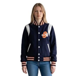 bulk dark navy blue varsity jacket suppliers