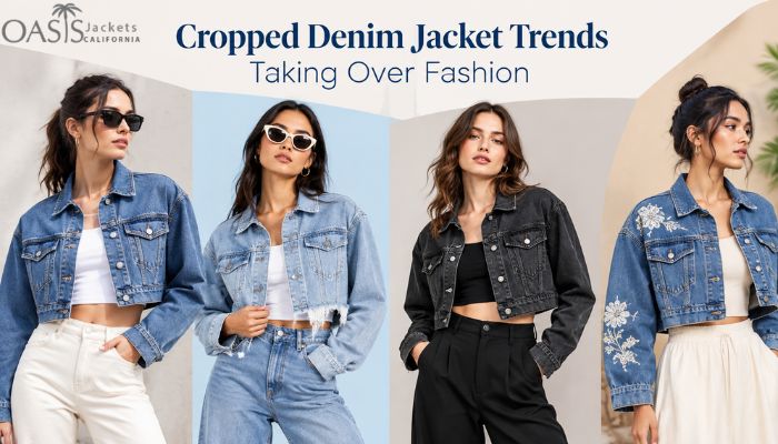Latest Cropped Denim Jackets Fashionable Styling Guides denim jacket wholesale in bulk