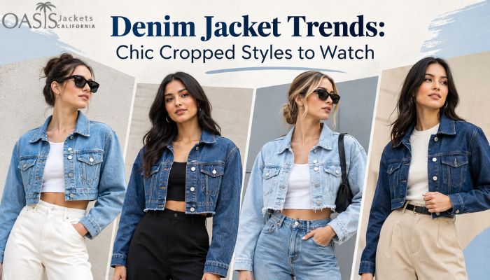 Cropped Denim Jacket Trends bulk denim jacket vendors