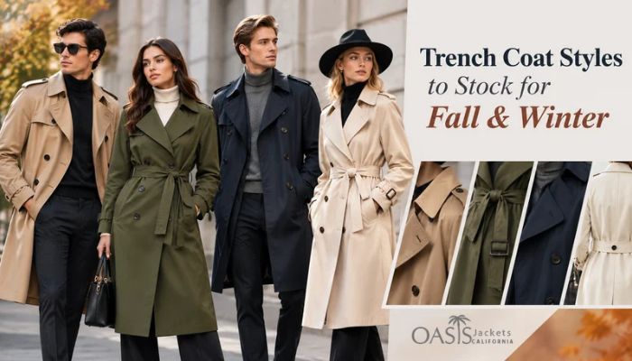 trench coat wholesalers